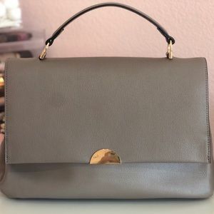 a new day Taupe Satchel
